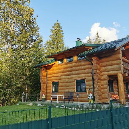 Ferienwohnungen Blockhaus - Zwergenhaeusl Grünau im Almtal Exterior foto